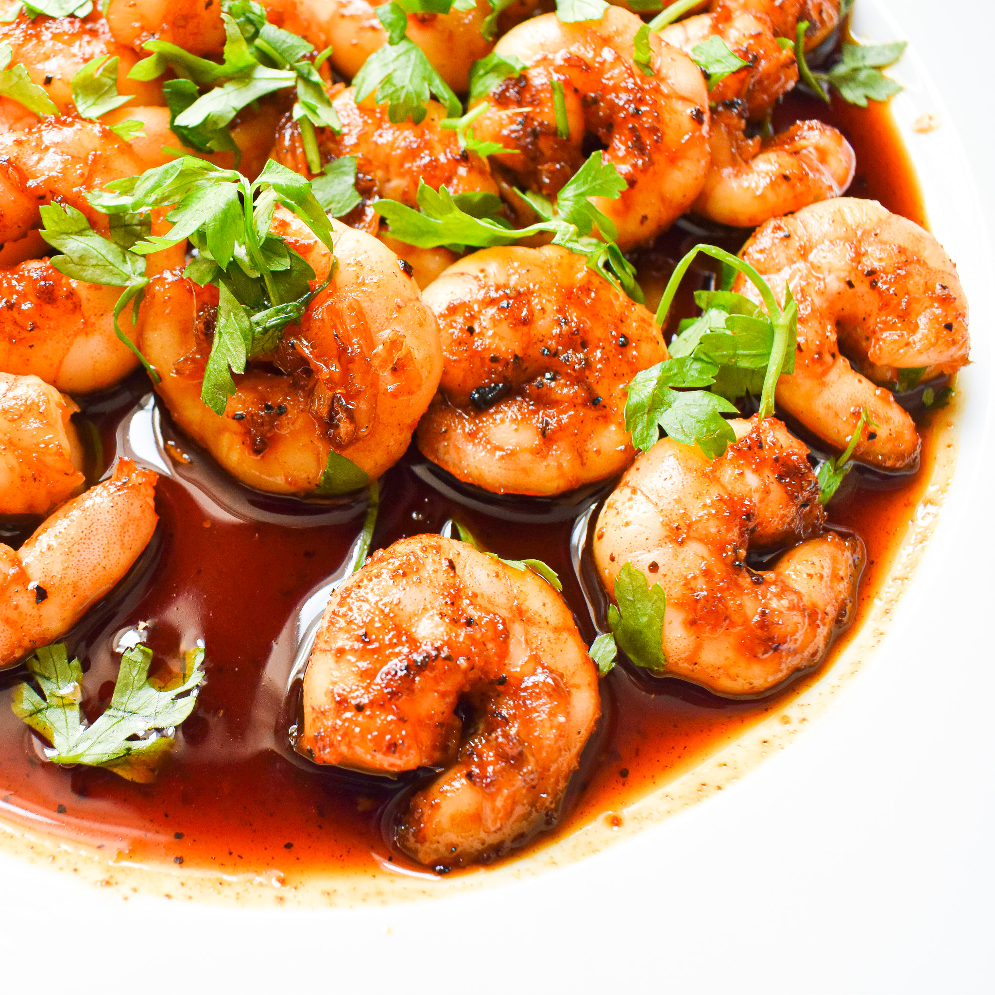 Honey Garlic Prawns