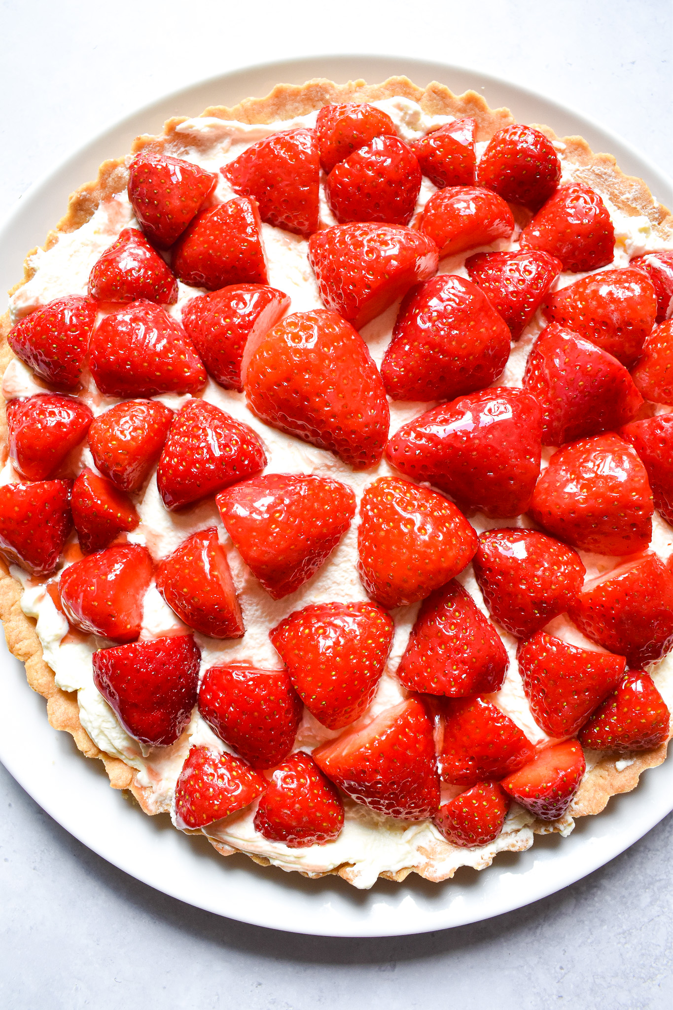 Strawberry Cream Tart