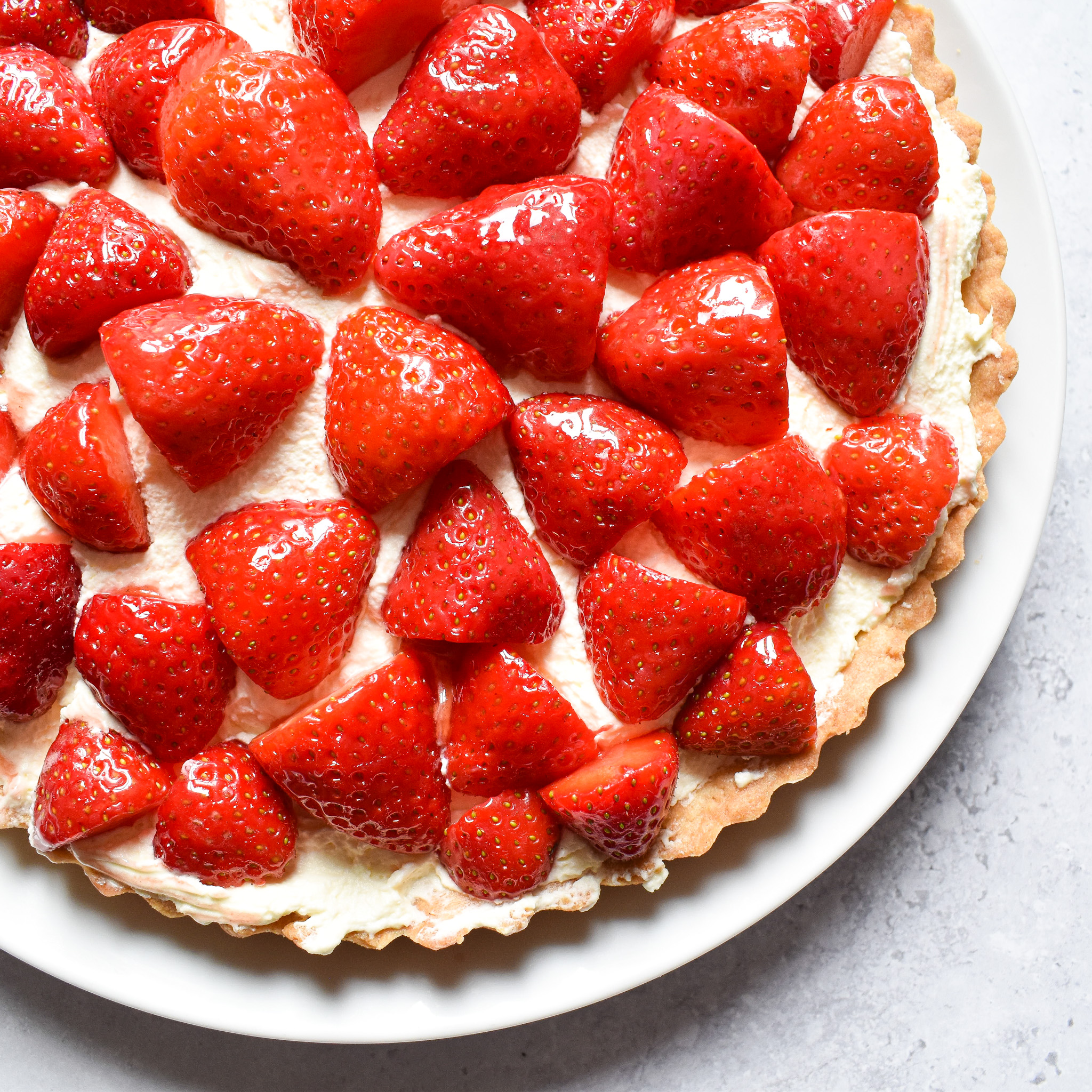 Strawberry Cream Tart