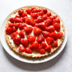 Strawberry cream tart