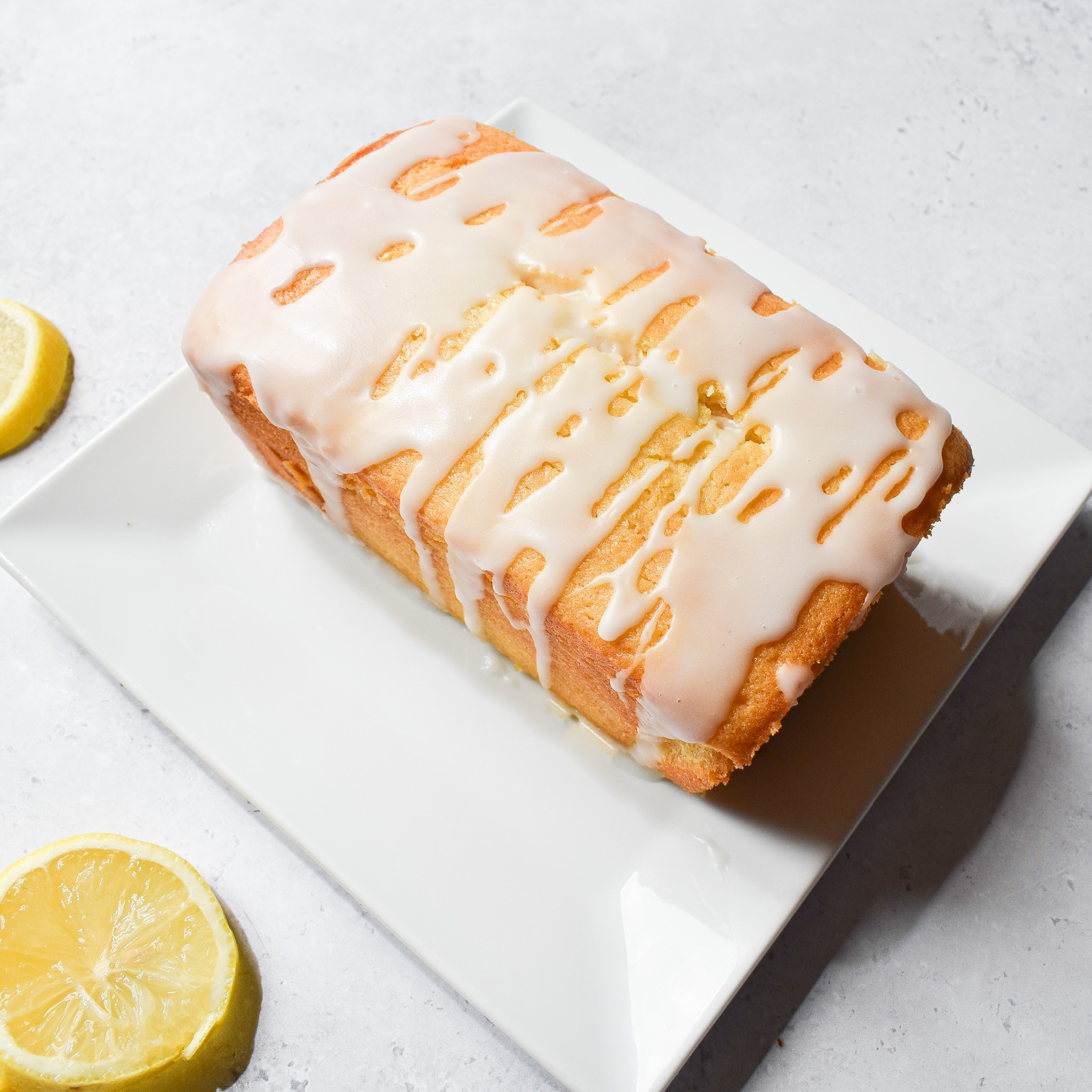 Lemon drizzle 1lb tin loaf cake