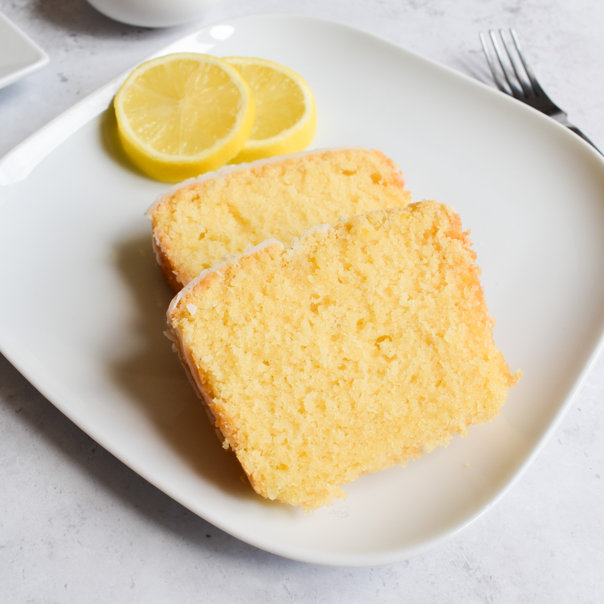 Lemon drizzle 1lb tin loaf cake