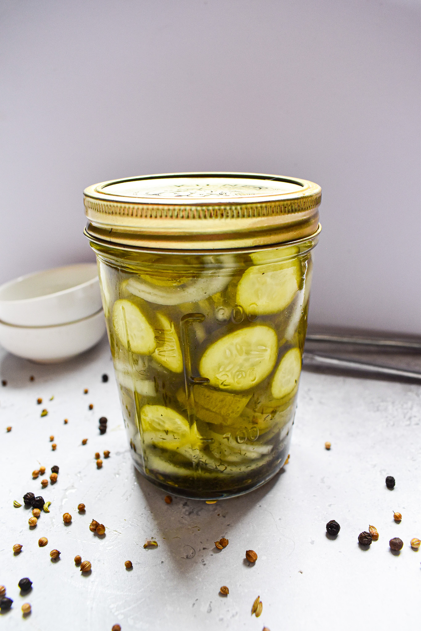 Pickled Cucumber Slices