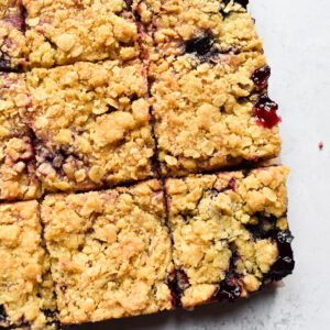 blueberry oat bars