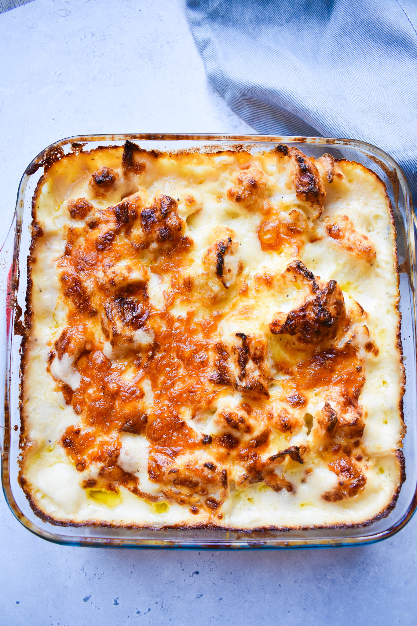 Creamy cauliflower cheese