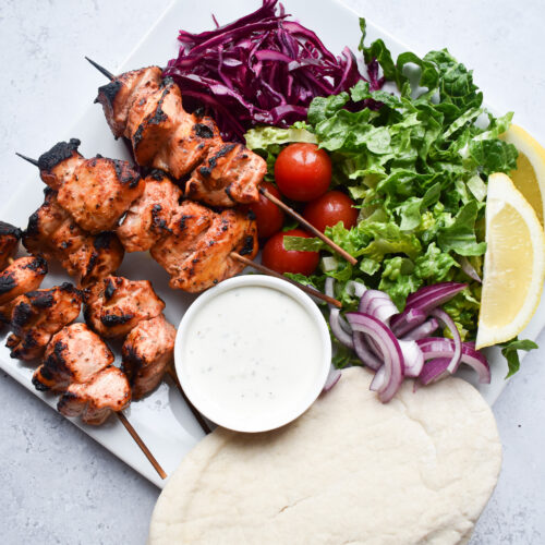 Chicken Shish Kebabs - Andrea's Dainty Kitchen