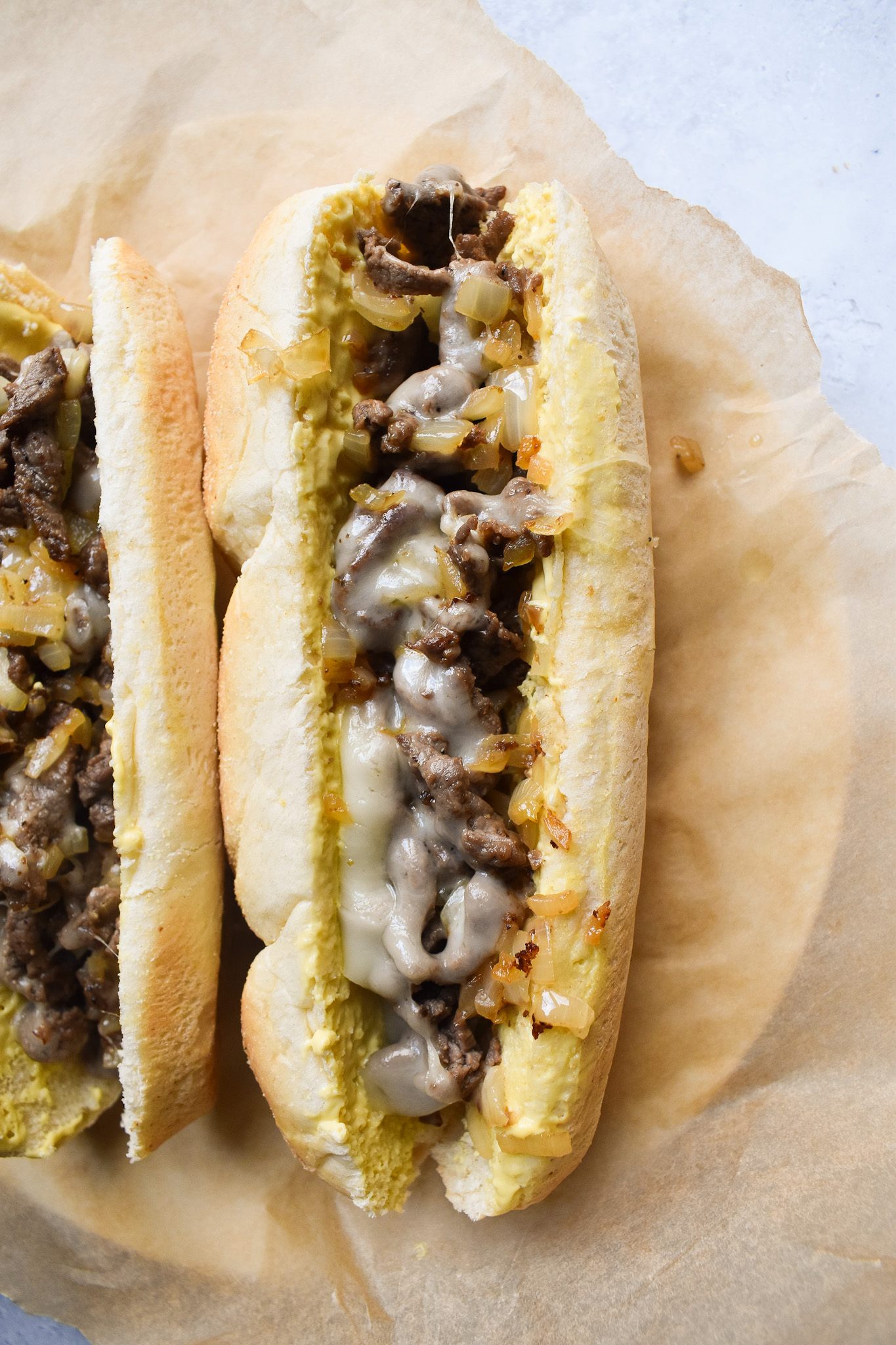 cheesesteak sandwiches