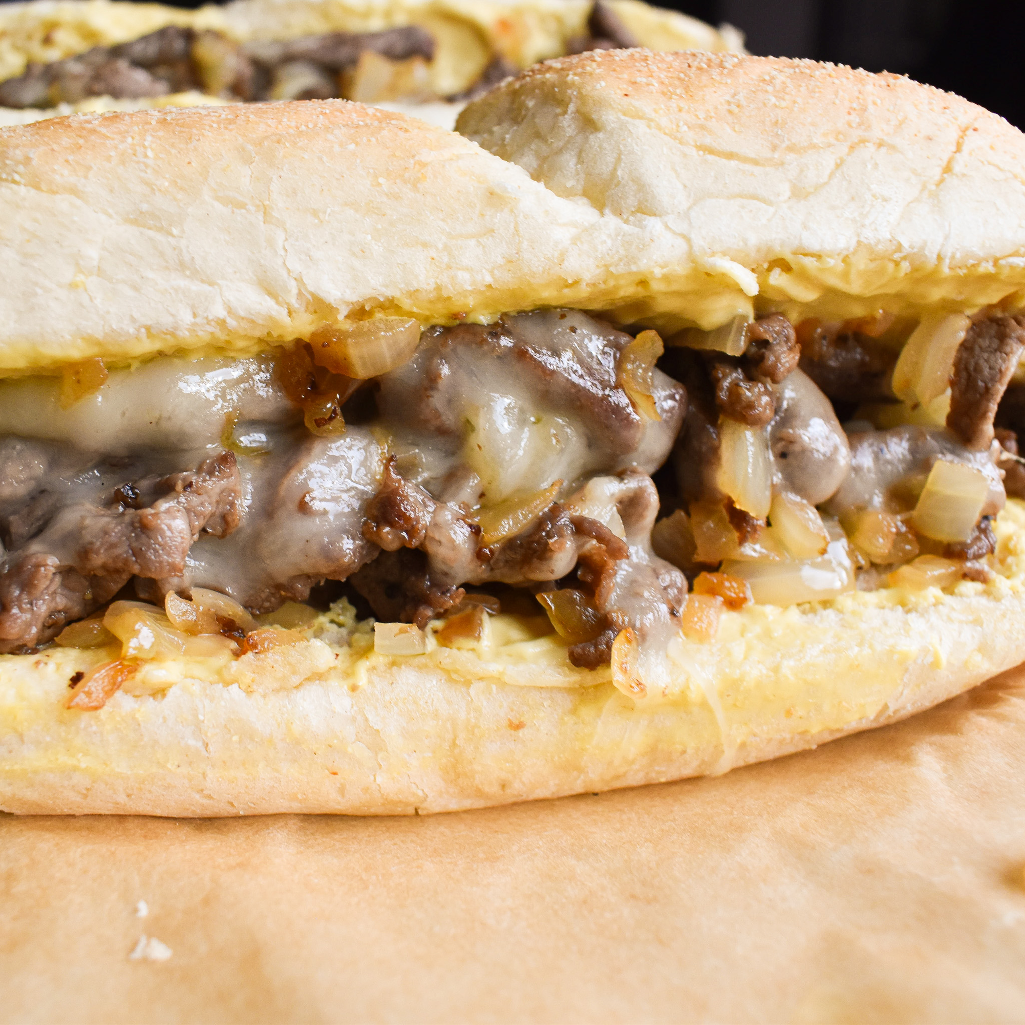 cheesesteak sandwiches