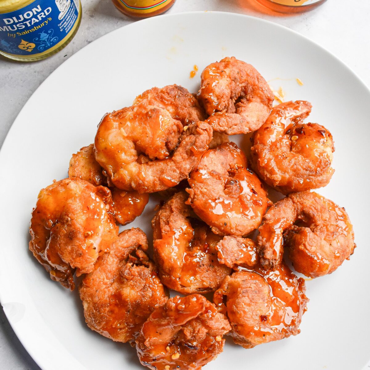 hot honey prawns