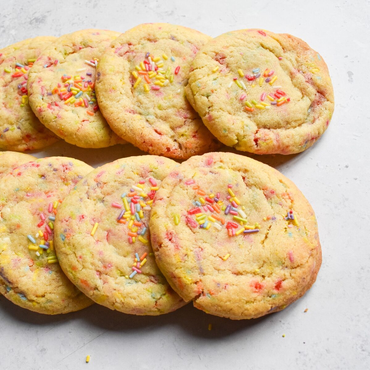 funfetti confetti cookies