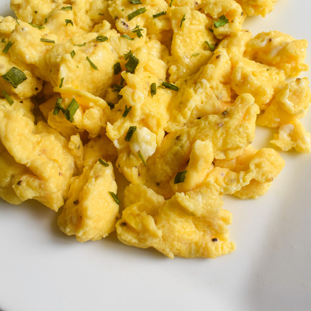 scrambled eggs